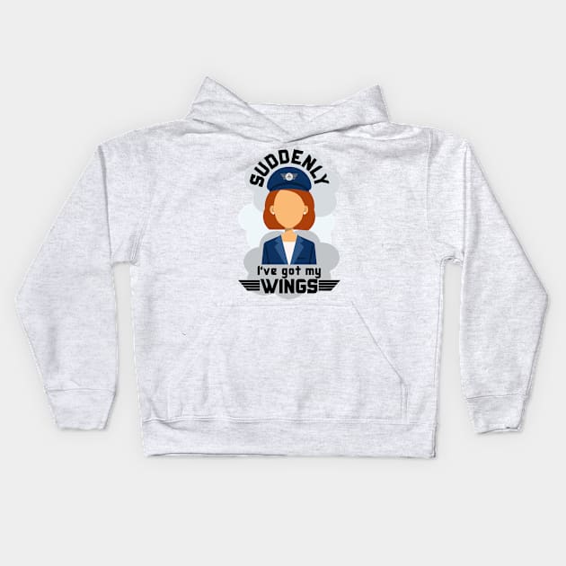 I've Got My Wings - Come From Away Kids Hoodie by sammimcsporran